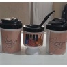 Mate plástico + interior de mate + bombilla para personalizar
