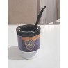 Mate plástico + interior de mate + bombilla para personalizar