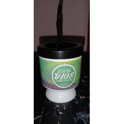 Mate plástico + interior de mate + bombilla para personalizar