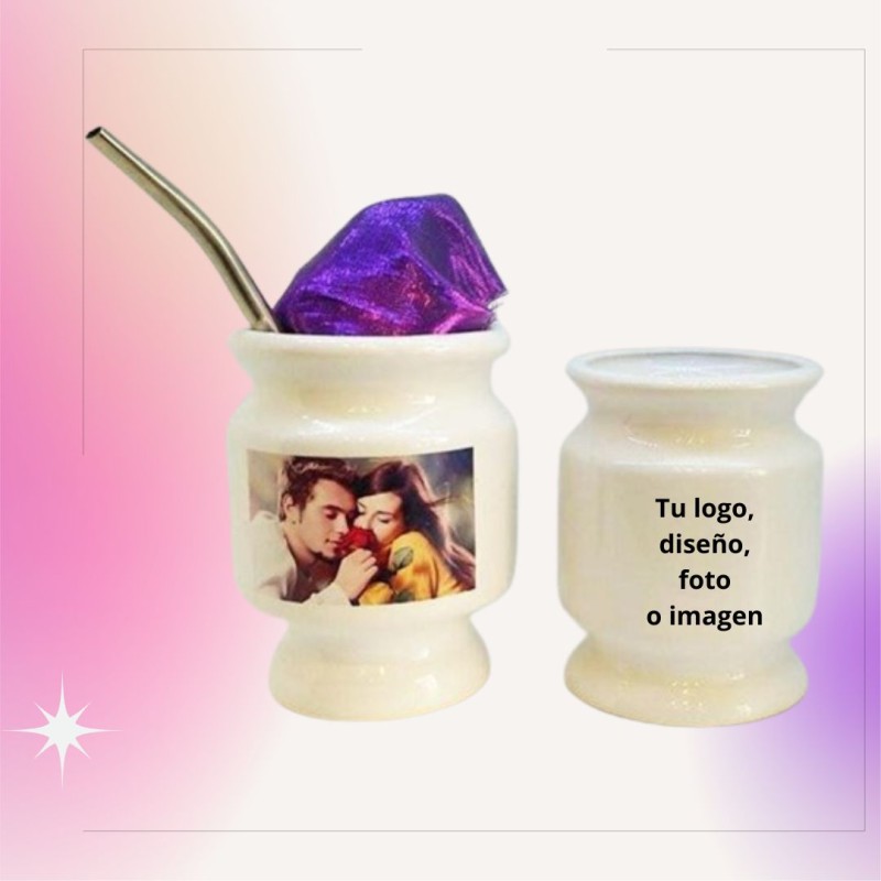 Mate de cerámica para personalizar