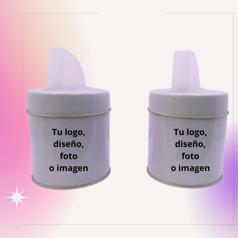Kit: 1 azucarera + 1 yerbera METAL para personalizar