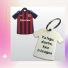 Llavero camiseta para personalizar