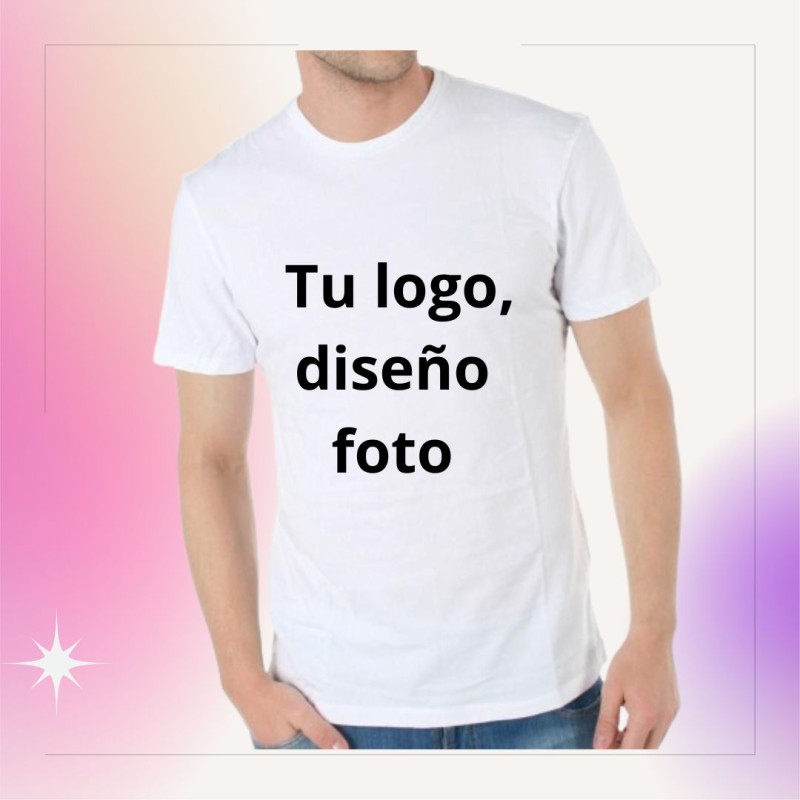 Remera modal o spum para personalizar