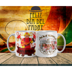 Taza plástica x3 especial día del padre