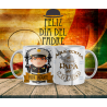 Taza plástica x3 especial día del padre