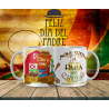 Taza plástica x3 especial día del padre