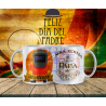 Taza plástica x3 especial día del padre