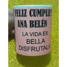 Taza plástica personalizada