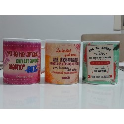 Taza plástica personalizada