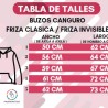 Buzo Canguro Gris Melange para personalizar