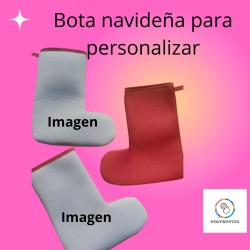 Bota navideña para...