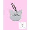 Llavero gatito para personalizar