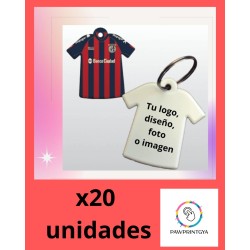 Llavero camiseta para...