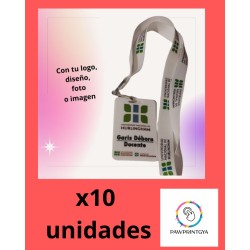 Credencial más cinta...