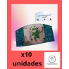 Porta llaves con madera cristal para personalizar x10