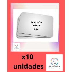 Mousepad rectangular para personalizar x10