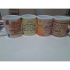 Taza plástica personalizadas pack x 12