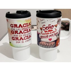Jarro térmico personalizado pack x 12